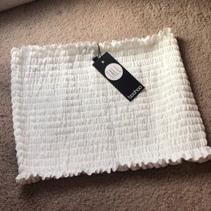 tall-shirred-bandeau White!